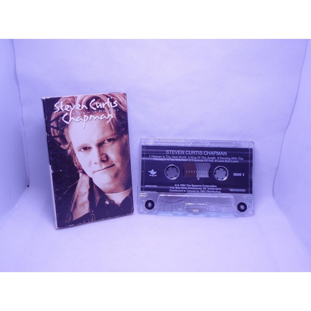 Steven Curtis Chapman Heaven In The Real World Cassette 1994 Sparrow